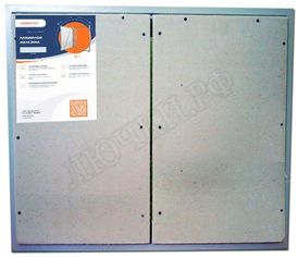 Люк под плитку Нажимной Железяка, 2 створки Люк под плитку Нажимной Железяка, 2 створки