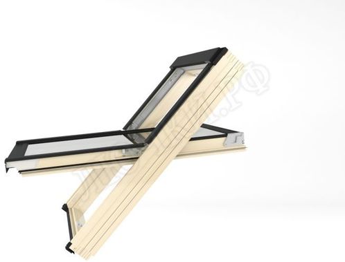 Мансардное окно Fakro FTS-V U4 Standart с двухкамерным стеклопакетом 660*980 Мансардное окно Fakro FTS-V U4 Standart с двухкамерным стеклопакетом 660*980
