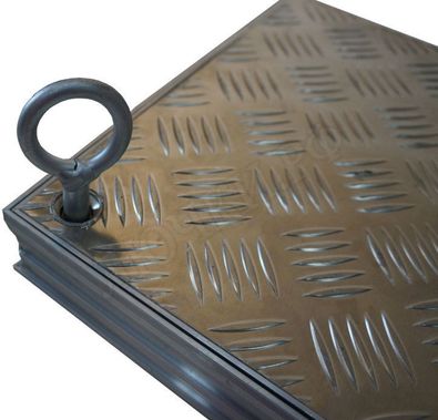 Напольный люк Технический съемный 54 мм 2 створки 850*1050 Напольный люк Технический съемный 54 мм 2 створки 850*1050