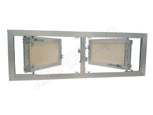 Люк под плитку Секрет 3.0, 2 створки 1250*450 Люк под плитку Секрет 3.0, 2 створки 1250*450