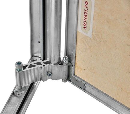 Люк под плитку Секрет 3.0, 2 створки 1250*450 Люк под плитку Секрет 3.0, 2 створки 1250*450