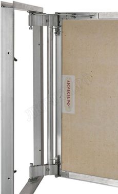 Люк под плитку Нажимной Секрет-Лайт 2 створки 800*700 Люк под плитку Нажимной Секрет-Лайт 2 створки 800*700