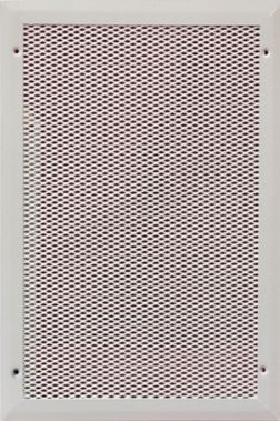 Решетка металлическая с перфорацией ПВС накладная 750*400 Решетка металлическая с перфорацией ПВС накладная 750*400