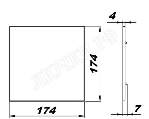 Вытяжной вентилятор airRoxy DTS, белый глянец, 01-170 Вытяжной вентилятор airRoxy DTS, белый глянец, 01-170