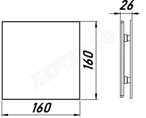 Вытяжной вентилятор Awenta System+, Silent, 100, KWS100T, PRB100, Белый, пластик Вытяжной вентилятор Awenta System+, Silent, 100, KWS100T, PRB100, Белый, пластик