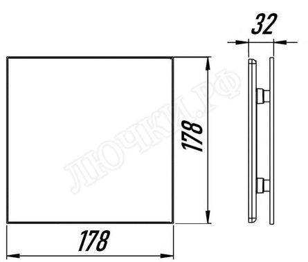 Вытяжной вентилятор Awenta System+, Silent, 125, KWS125T, PTGR125M, Красный матовый, стекло Вытяжной вентилятор Awenta System+, Silent, 125, KWS125T, PTGR125M, Красный матовый, стекло